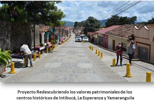 Proyecto Redescubriendo los valores patrimoniales de los centros históricos de Intibucá, La Esperanza y Yamaranguila