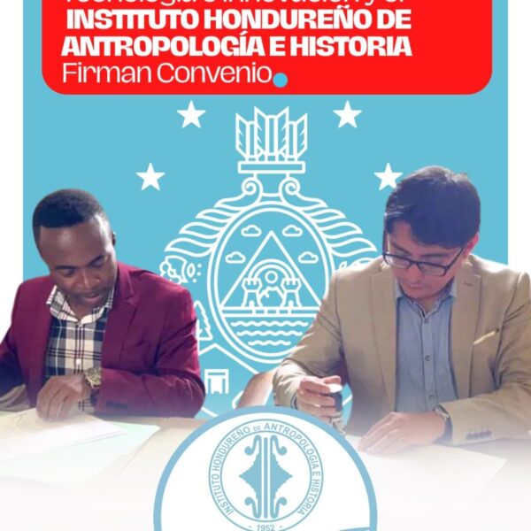 Secretaria Nacional de Ciencia, tecnología e Innovación y el IHAH Firman Convenio.