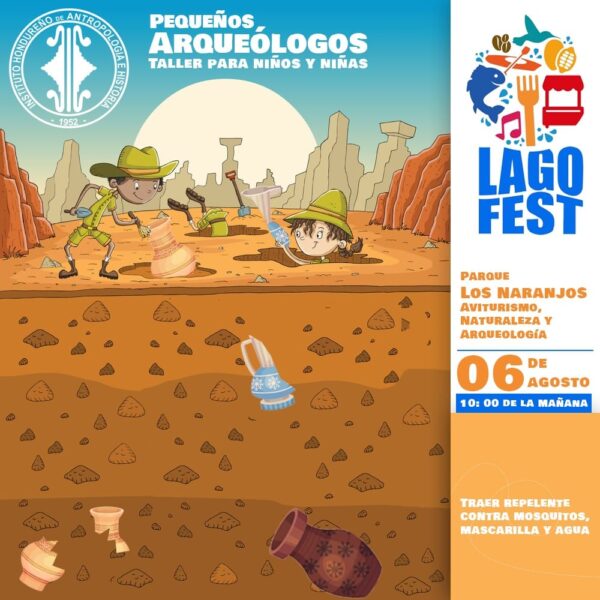 Pequeños Aqueólogos Taller para Niños y Niñas