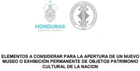 Elementos a Considerar para la Apertura de un Nuevo Museo o Exhibición Permanente de Objetos Patrimonio Cultural de la Nación.